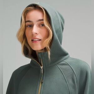 LULULEMON Oversized half zip scuba hoodie / size XL/XXL / Dark forest  💚💚💚
